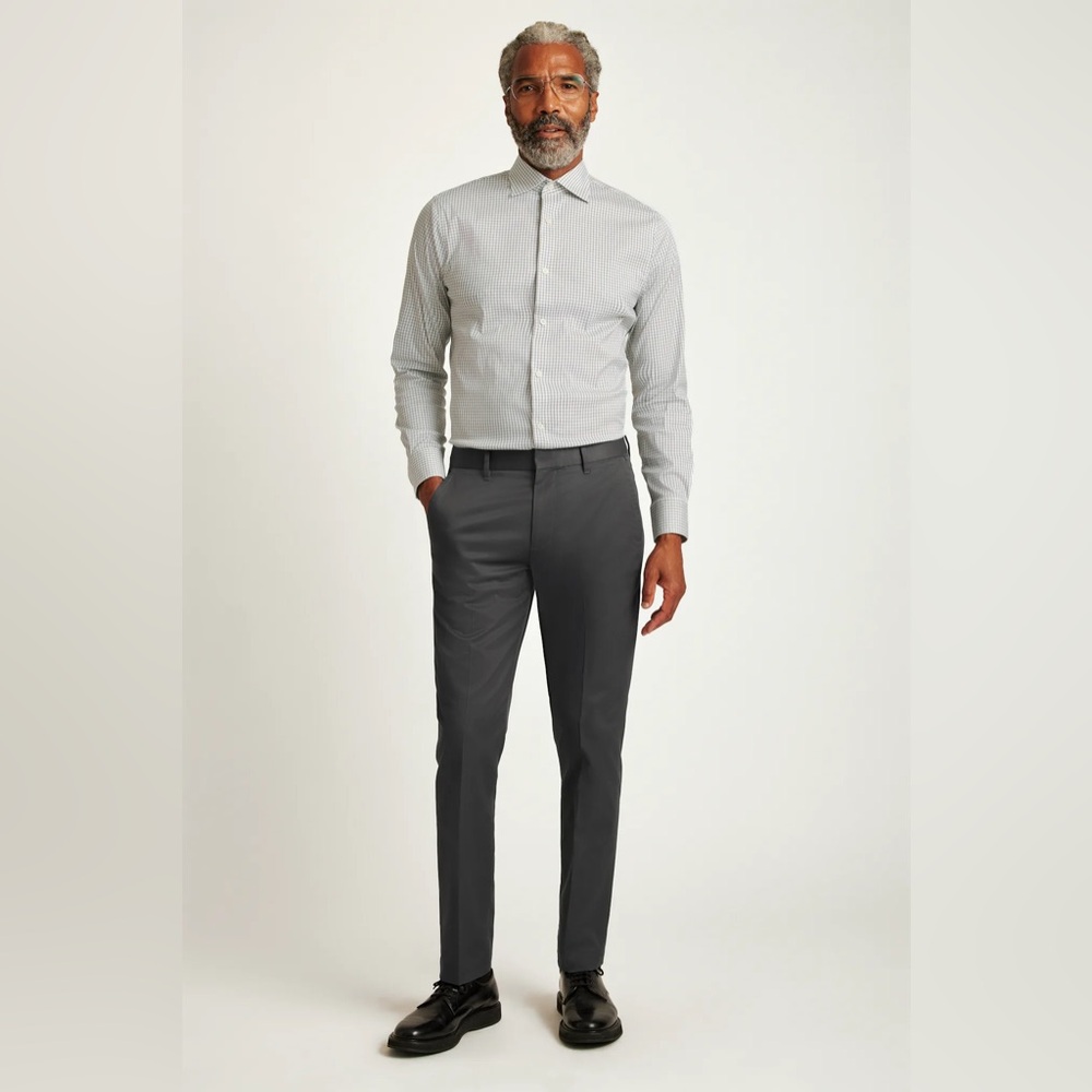 Bonobos Men’s Weekday Warrior Straight Leg Dress Pants in Graphite 33/32